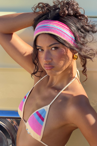 Jean Headband | Fairy Floss Terry