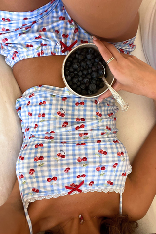 Millie Cami Top | Cherry Check