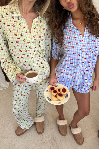 Lacie Blouse | Cherry Check