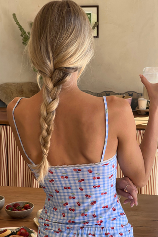 Millie Cami Top | Cherry Check